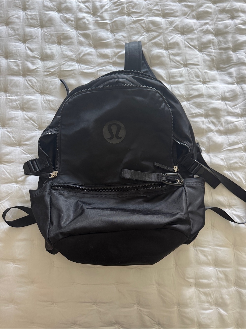 lululemon athletica Black Mini Backpack